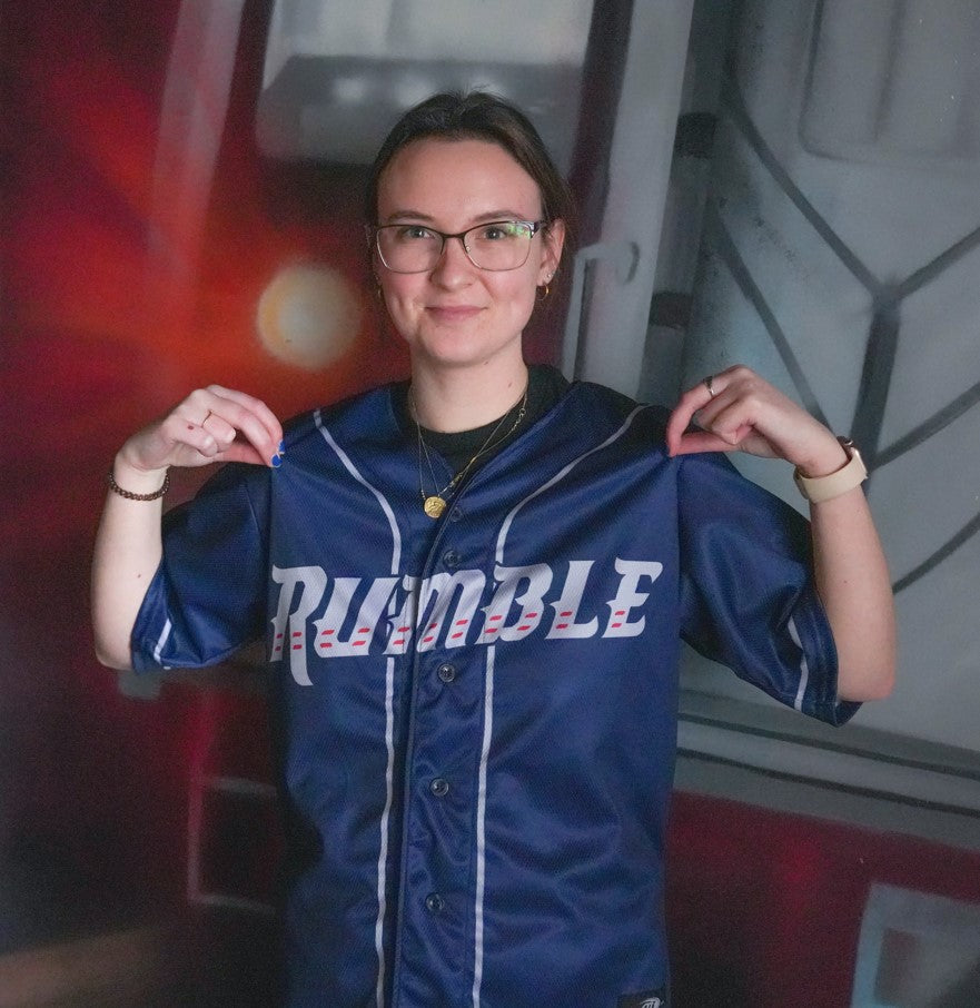 BRP NEW ARRIVAL! ADULT NAVY "RUMBLE" JERSEY *PERSONALIZATION AVAILABLE