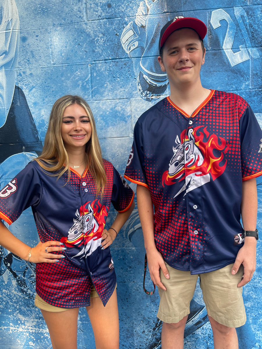 Men's Marvel Defenders of the Diamond Replica Jersey – Iowa Cubs