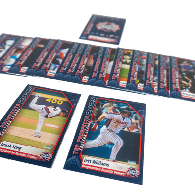 2025 Eastern League Top Prospect Card Set