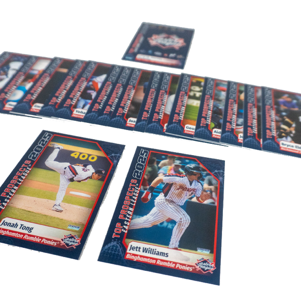 2025 Eastern League Top Prospect Card Set