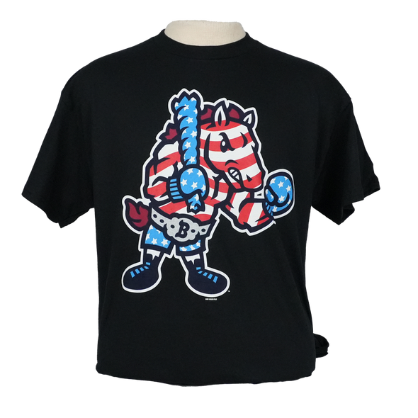 Adult Patriotic Boxing Rowdy Tee