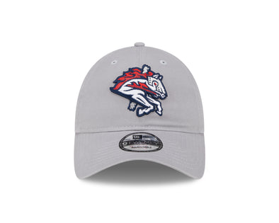 BRP 9TWENTY New Era Gray On Hat W/Carousel Horse Logo