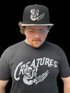 BRP New!  Adult Creatures Razorback Heather Black T-Shirt by 108 Stitches