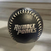 BRP New!  Rawlings Collectible Black Baseball with Silver Stitching