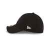 BRP New Era NY Mets Core Classic Black Hat with White New Era logo