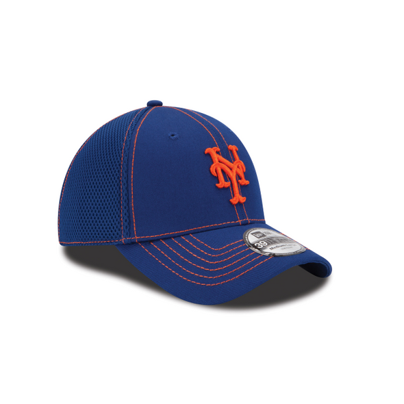 BRP New Era NY Mets Royal Blue Neo 39THIRTY Stretch Fit Hat