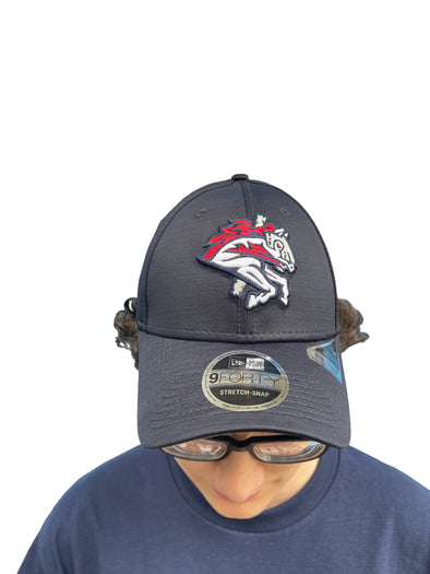BRP NEW ARRIVAL - NEW ERA NAVY BLUE 950 ADJUSTABLE SNAPBACK WITH PRIMARY LOGO