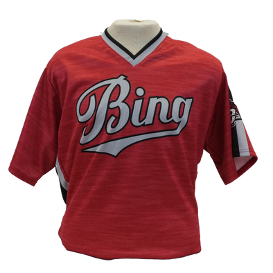 BRP Youth Red Alternate "BING" Jersey *Personalization Available*