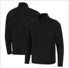 BRP NEW!  BLACK FLEECE 1/4 ZIP PULLOVER w/ BLACK EMBROIDERED BOXING ROWDY