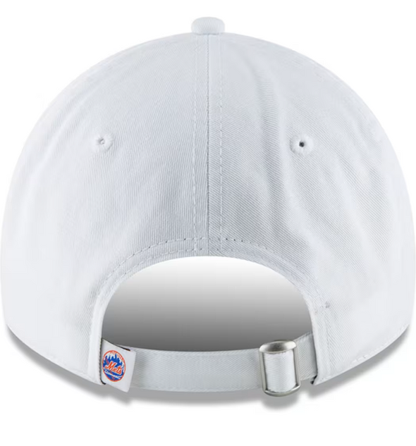 BRP New Era New York Mets Core Classic 9TWENTY Adj White Hat