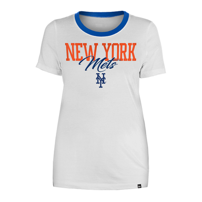 BRP NEW! NY Mets Women's White S/S T-Shirt