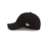 BRP New Era New York Mets Core Classic 9TWENTY Adj Black Hat with WHITE New Era logo