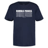 BRP  YOUTH S/S  CLASSIC RUMBLE PONIES REPEATx4 100% T-SHIRT