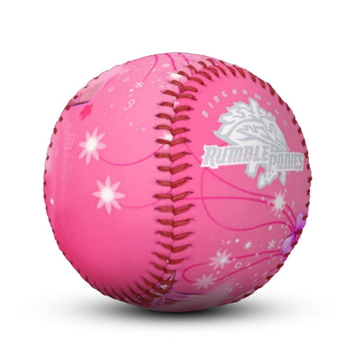 BRP PINK FLOWER COLLECTIBLE BASEBALL BY PTC BMORE