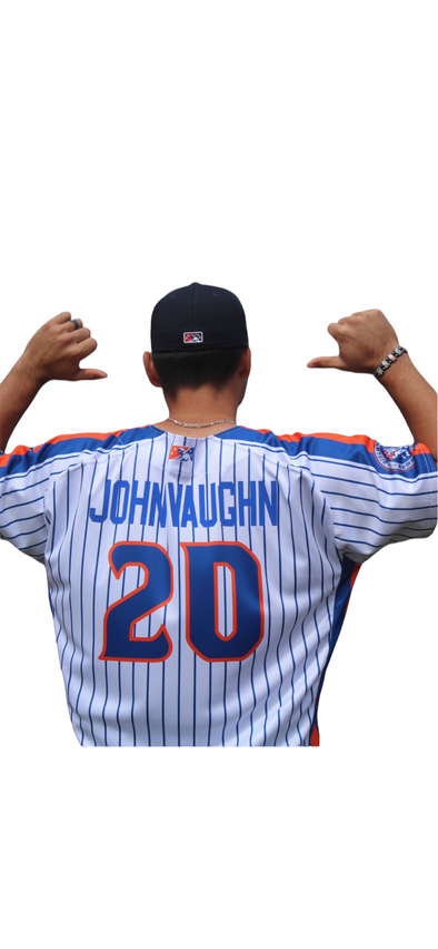 BRP YOUTH PLAY BALL METS REPLICA JERSEY - PERSONALIZATION AVAILABLE!! 